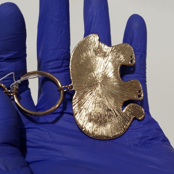 Colorful Enamel Elephant Keychain – Gold Tone – Boho & Trendy - Women's Fashion - Picture 7 of 9